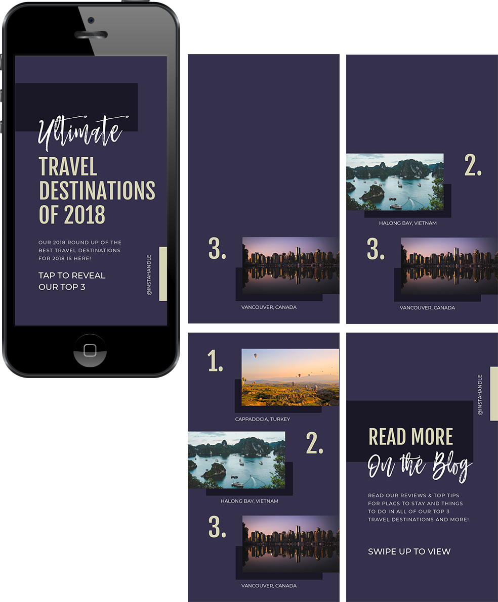 5 Free TaptoReveal Instagram Story Templates + How to Use them Easil