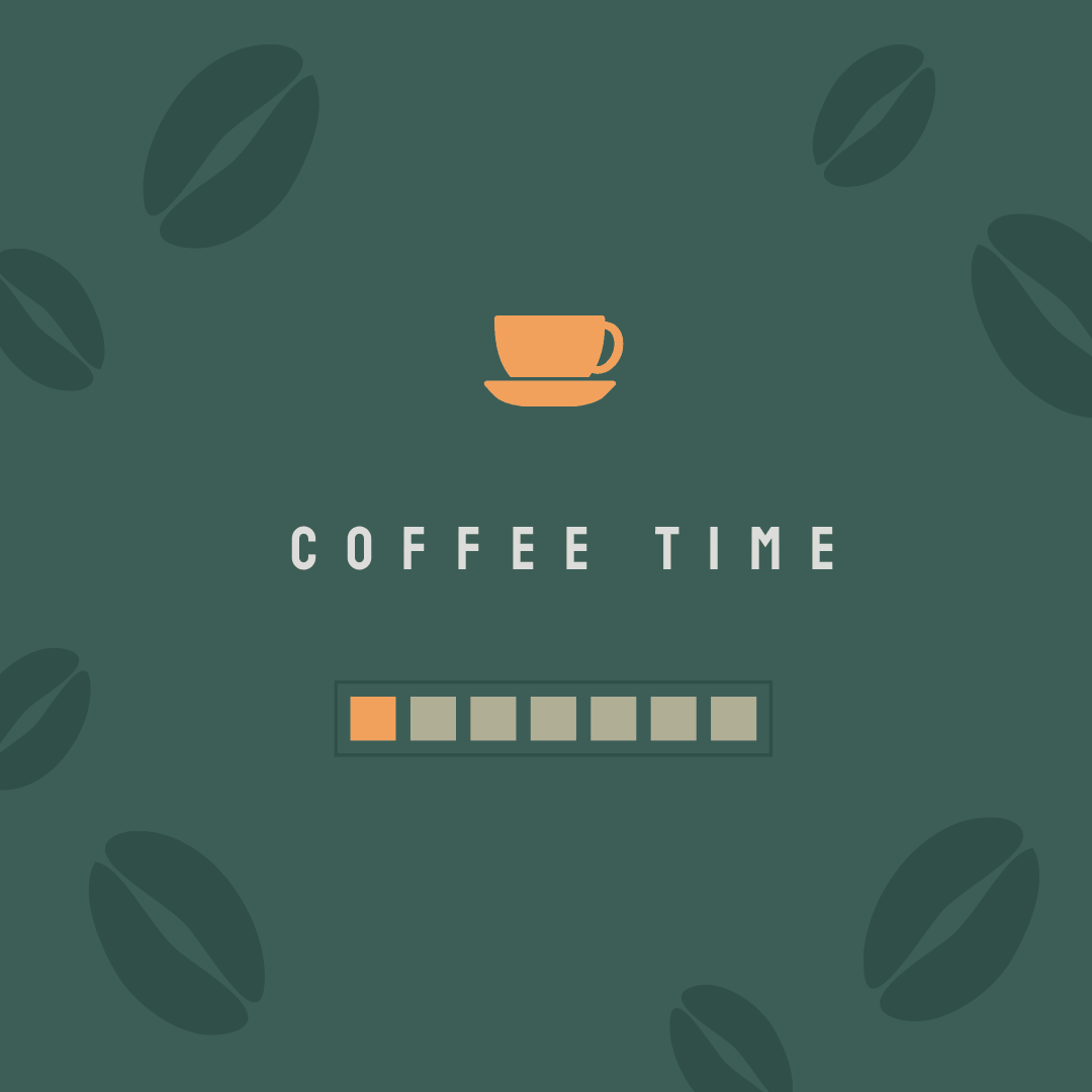 Coffee Loading GIF by Easil - 7 Ways to Create awesome animated GIFs in under 5 minutes 