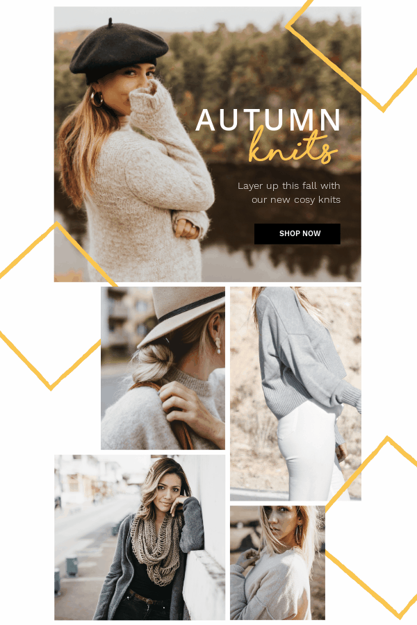 Fashion Layout GIF example - Learn how to make a cross-platform use GIF