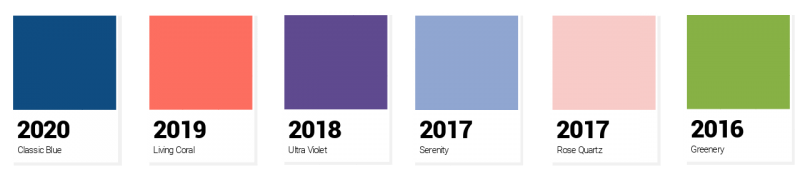 How To Use 2020 Pantone Color Of The Year In Your Designs Free