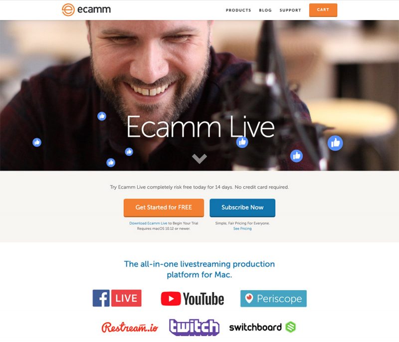 Using Overlays - Ecamm Live User Guide