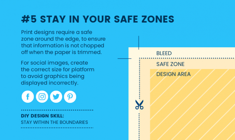 DIY Design Skills - Stay in your safe zones