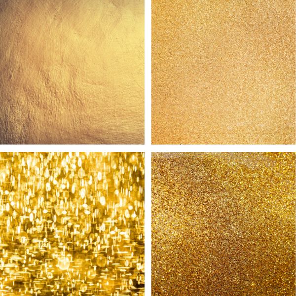 Gold Foil Paper Image & Photo (Free Trial)