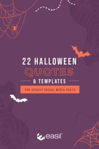 22 Halloween Quotes + Graphic Templates for Spooky Social Media Posts