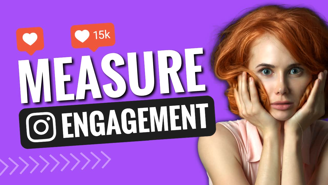 Easil Free YouTube Thumbnail Template - Measure Instagram Engagement