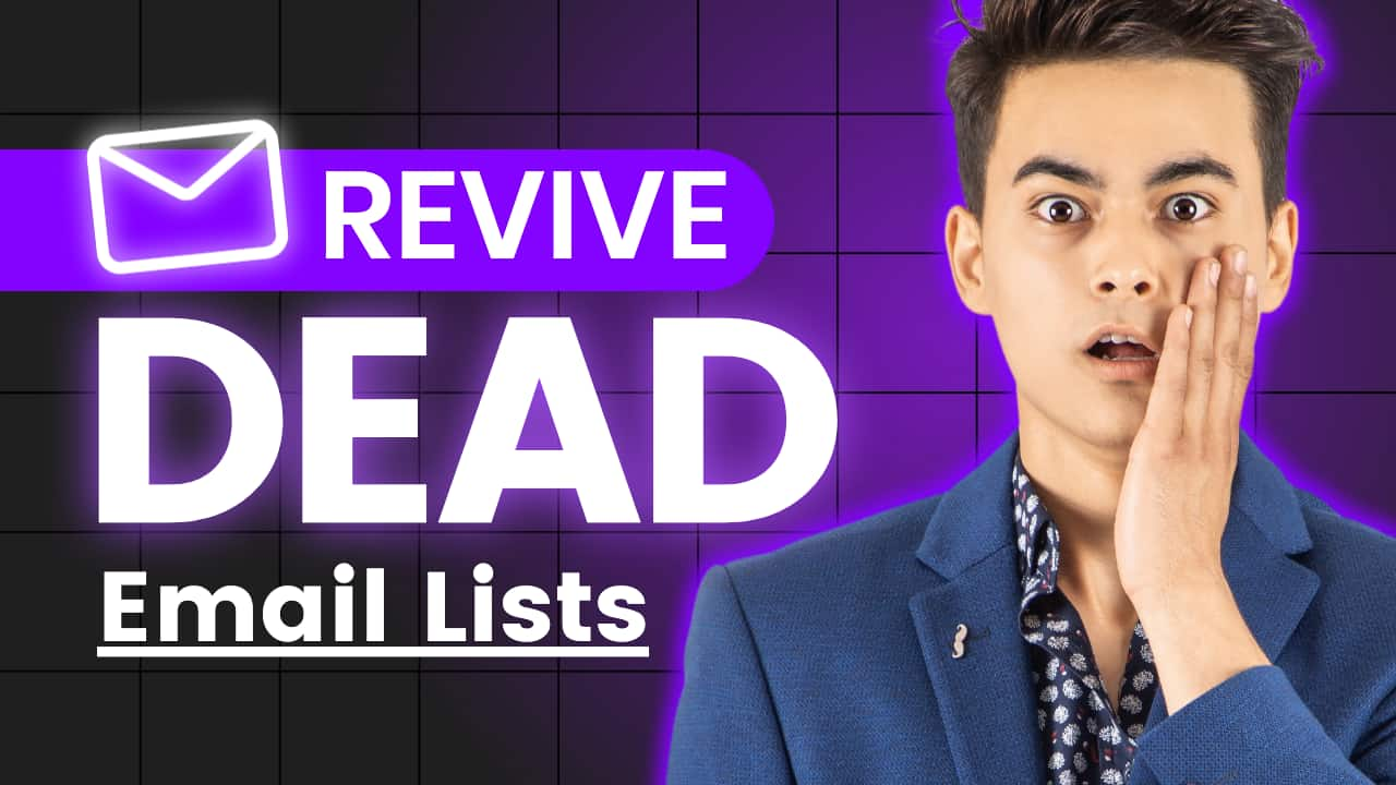 Easil Free YouTube Thumbnail Template - Revive Dead Email Lists